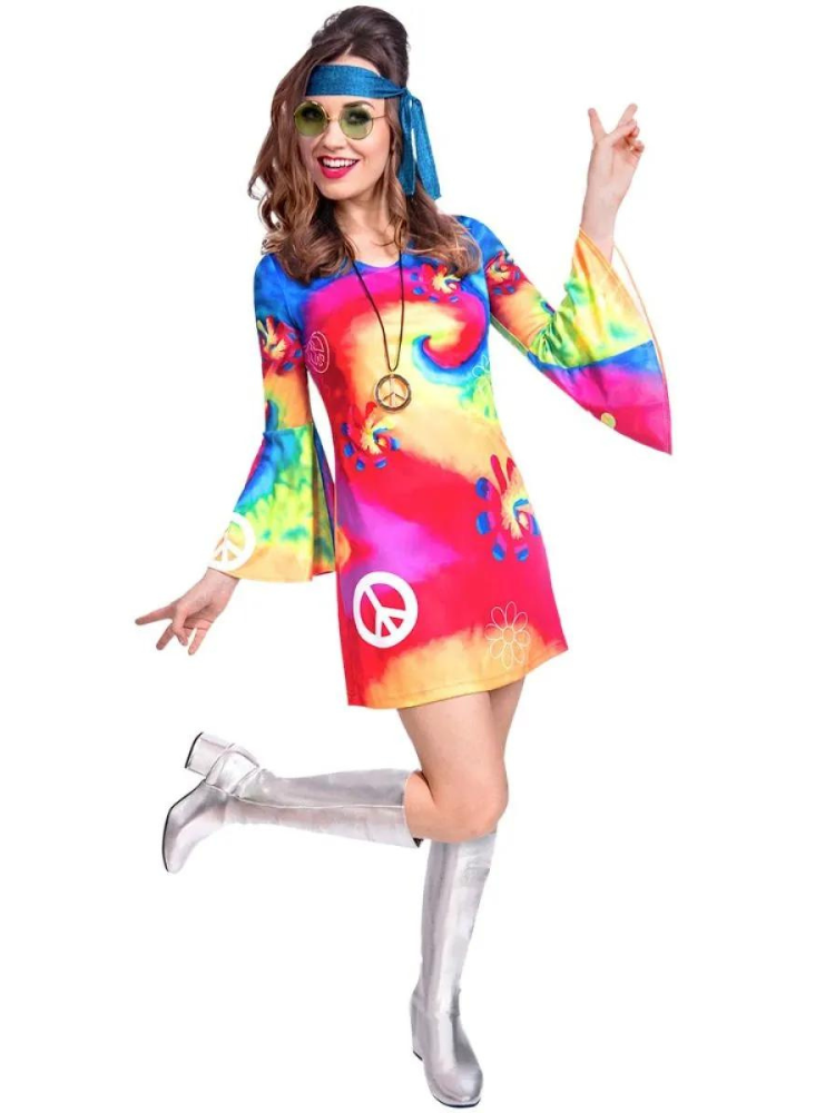 60s Free Spirit - Adult Costume