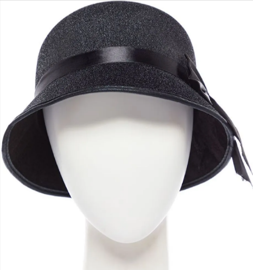 Black Charleston Lady Hat