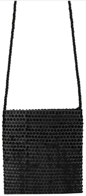 Black Sequin Bag