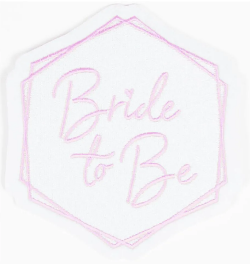 Bride To Be Iron On Patch