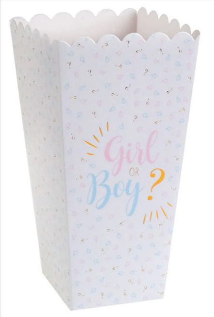 Girl or Boy Treat Cones (8pk)