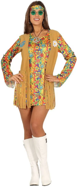 Groovy Hippie - Adult Costume