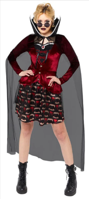 Midnight Vampiress - Adult Costume