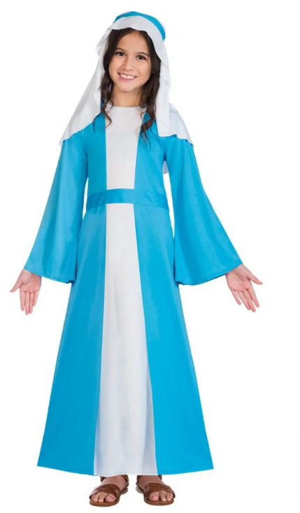 Nativity Mary Dress - Child Costume