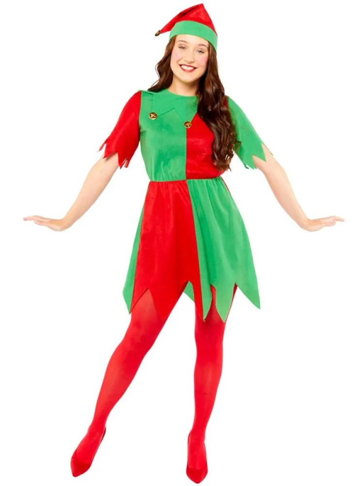 Basic Elf Lady - Adult Costume