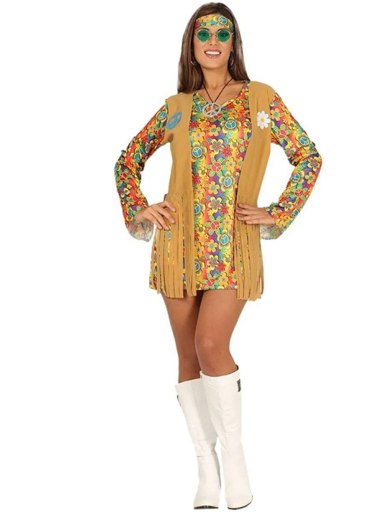 Groovy Hippie - Adult Costume