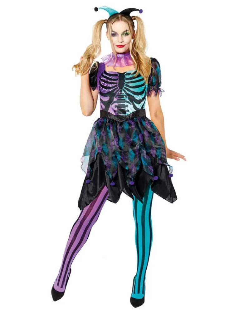 Haunted Harlequin - Adult Costume