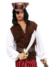Pirate Shirt and Waistcoat - Adult Costume