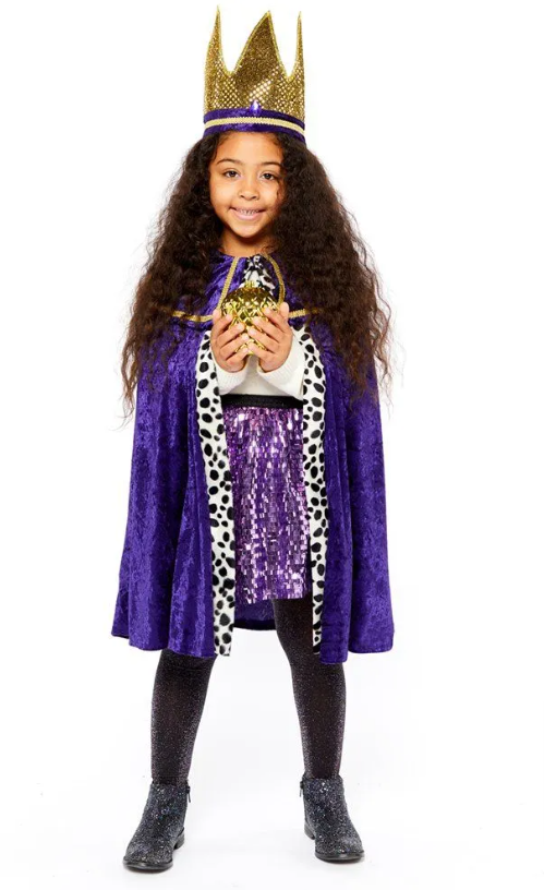 Purple Nativity King - Child Costume