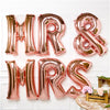 Rose Gold Mr & Mrs Balloons - 34" Foil