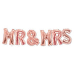 Rose Gold Mr & Mrs Balloons - 34" Foil