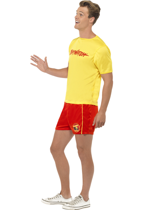 Mens Baywatch Beach Lifeguard Costume