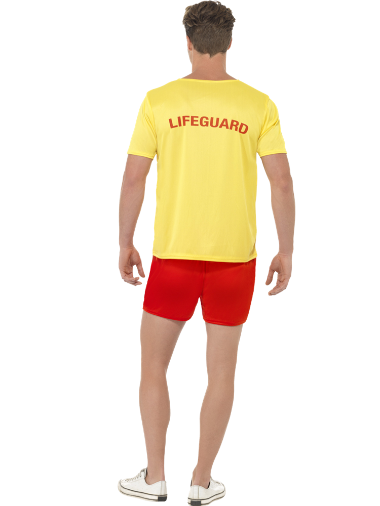 Mens Baywatch Beach Lifeguard Costume