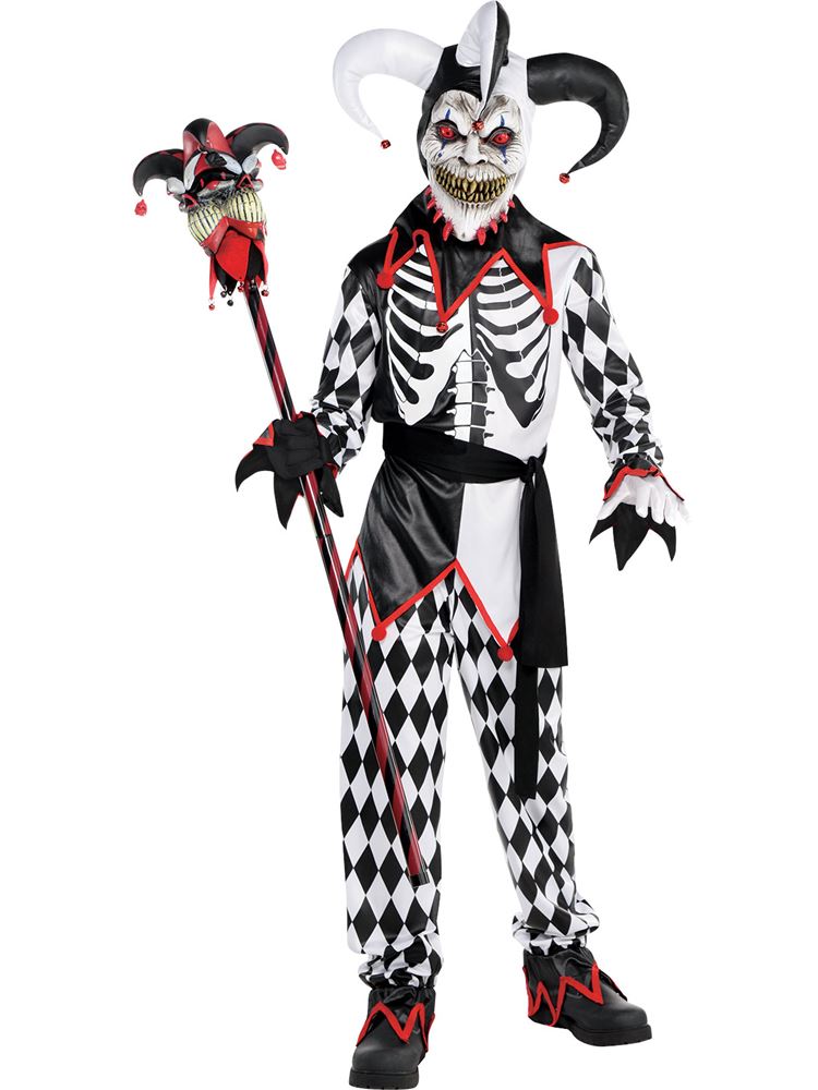 Sinister Jester Boy - Child and Teen Costume
