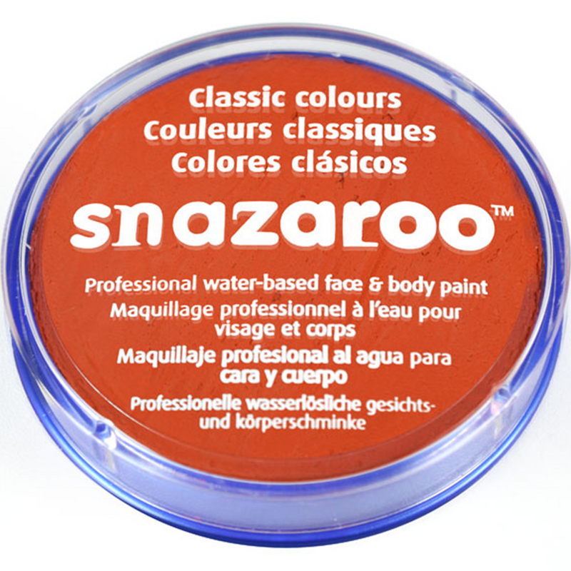 Snazaroo Dark Orange Face Paint