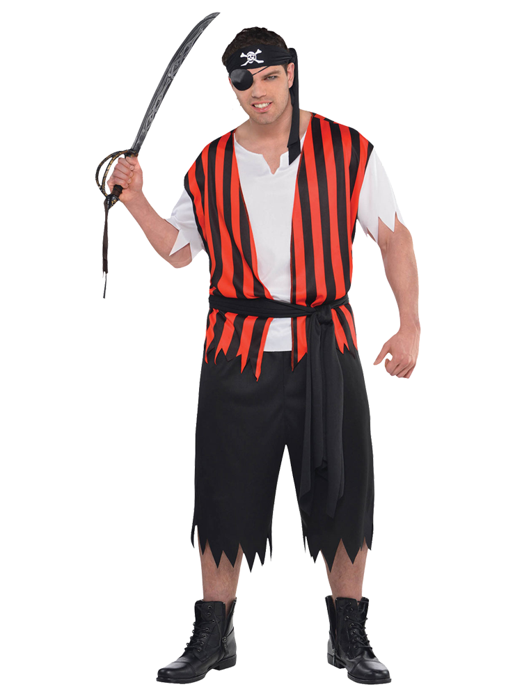 Ahoy Matey Pirate - Plus Size - Costume