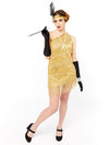 Gold Flapper Dress
