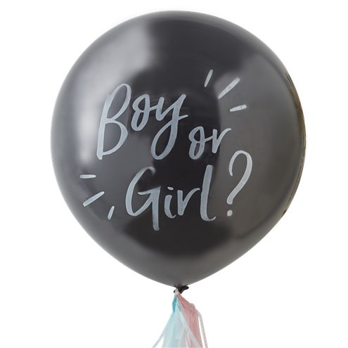 Oh Baby Giant Gender Reveal Latex Balloon Kit - 36"