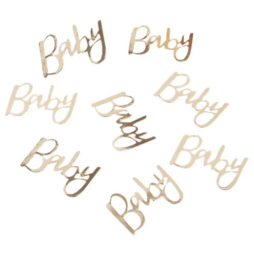 Oh Baby Gold 'Baby' Table Confetti - 14g bag